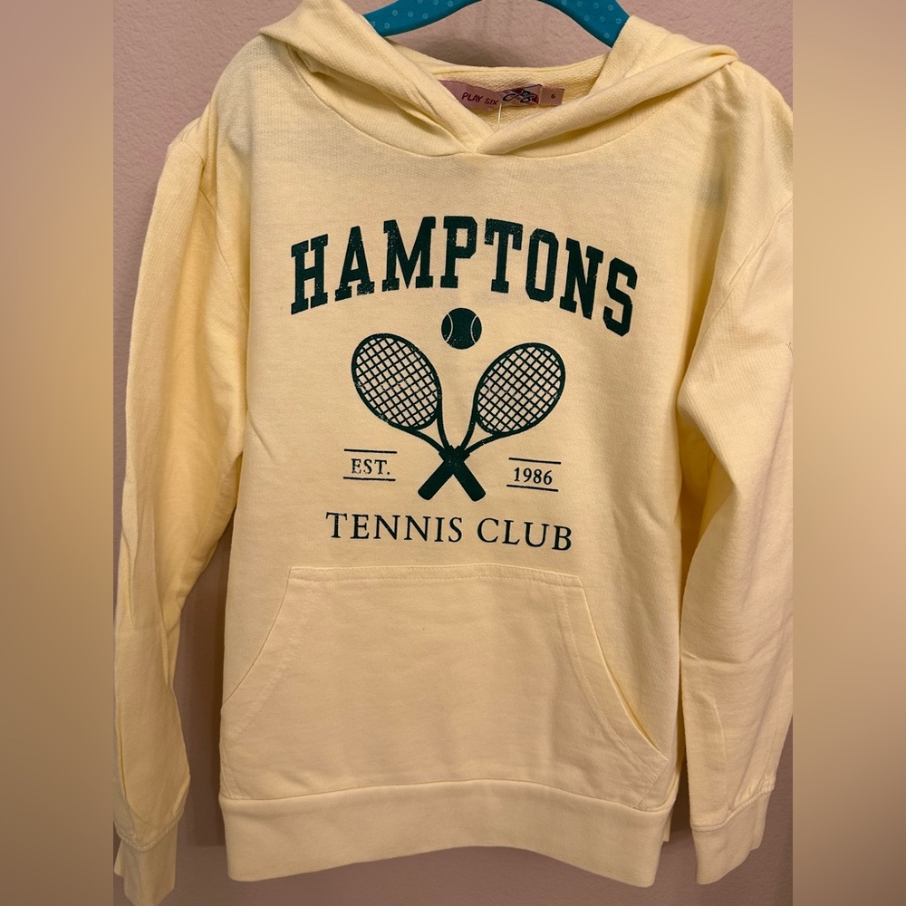 Play Six Kids Cotton Hoodie-Yellow-6